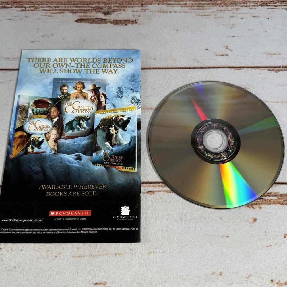 Golden Compass Xbox 360 Disc & Manual Only Resurfaced Used